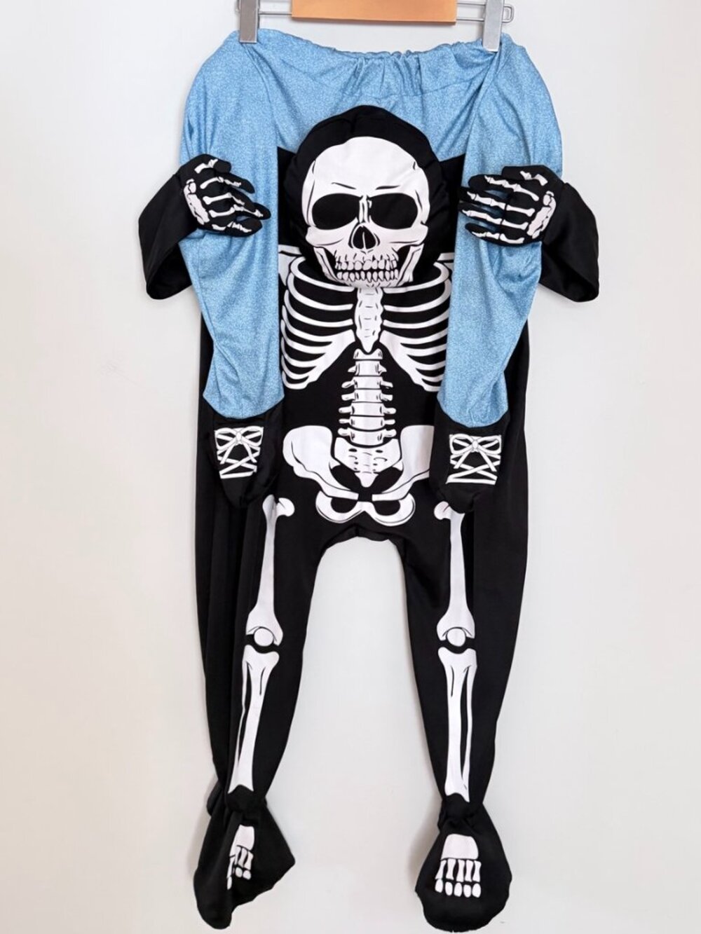 Morph Costumes Kids Piggyback Skeleton Halloween Costume – One Size